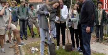 Plantan nuevos árboles en Olivos y La Lucila