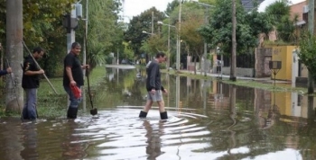 El Río de la Plata registrará una nueva crecida, aunque inferior a la que anegó Tigre
