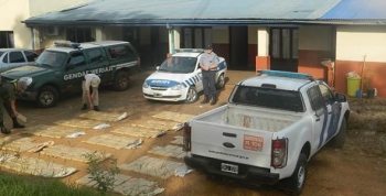 Aserradero narco: incautaron 400 kilos de marihuana en Misiones