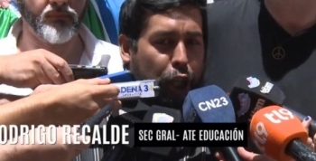 ATE lanzó un paro en Educación en reclamo por despidos