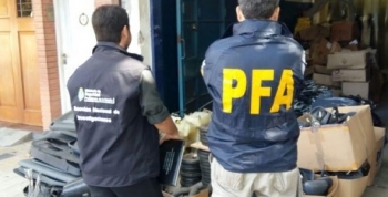 Incautaron más de 3.000 autopartes provenientes de la piratería del asfalto