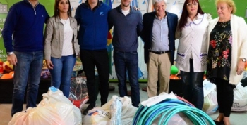 Andreotti entregó material deportivo y didáctico a todas las escuelas públicas de San Fernando