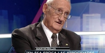 Las 11 frases de Martín Balza en Animales Sueltos