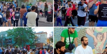 Festival Bancando Nuestro Barrio contra la estigmatización del barrio Las Flores/Melo