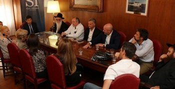 SAN ISIDRO FIRMÓ UN CONVENIO CON EL BEIT JABAD ZONA NORTE