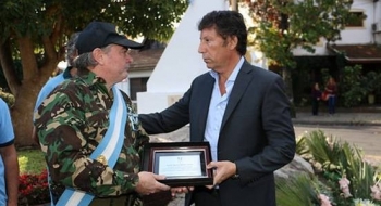 SAN ISIDRO RINDIÓ HOMENAJE A LOS CAÍDOS EN EL CRUCERO GRAL. BELGRANO