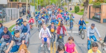 Miles de familias disfrutaron de la Bicicleteada más grande