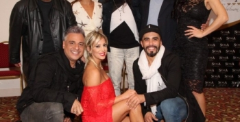 IRIPINO, ADABEL, LOURDES, BERTONA, MARZOL, CARABAJAL todos juntos en Calle Corrientes