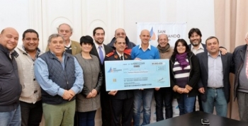San Fernando otorgó una nueva ayuda económica a los Bomberos Voluntarios