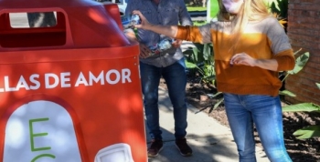 San Fernando instaló nuevas campanas de ´Botellas de Amor´