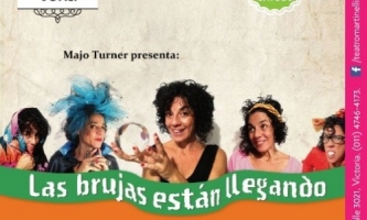 LAS BRUJAS ESTÁN LLEGANDO SE PRESENTA EN EL MARTINELLI