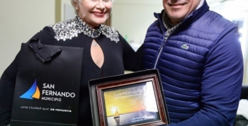 Carmen Barbieri se presentó en el Teatro Martinelli a sala llena