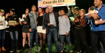 Los chicos del Centro Convivencial Terapéutico realizaron una muestra en el Teatro Martinelli