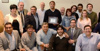 El HCD de San Fernando reconoció al Chapa Retegui por el oro en Río 2016