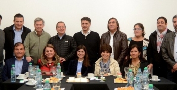 Funcionarios chilenos visitaron Vicente López