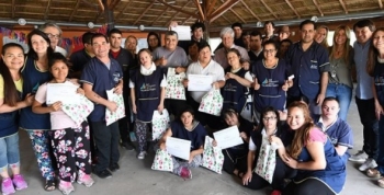 Gran jornada de cierre del Taller Protegido en el Polideportivo Nº 3 de San Fernando