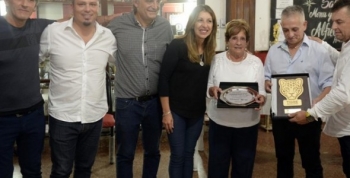 Tigre acompañó al Club Estudiantes de Solís en el festejo de su 77º aniversario