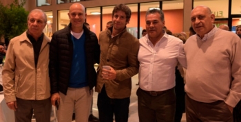 Juan Andreotti acompañó a los empleados de comercio de San Fernando en los festejos por su día