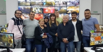 Vecinos del barrio Crisol visitaron el Centro de Operaciones de San Fernando