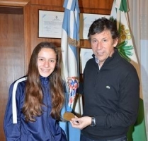 POSSE RECIBIÓ A LA CAMPEONA NACIONAL DE CROSS COUNTRY 