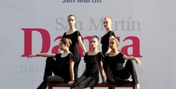 Cientos de vecinos disfrutaron la apertura del ciclo San Martín Danza