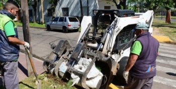 San Fernando realizó un operativo de limpieza y prevención del dengue en Virreyes