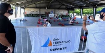 Arrancaron a puro ritmo las clases abiertas de fitness en el Parque Náutico