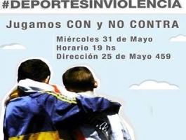 JUGADORES PROFESIONALES PROMOVERÁN EN SAN ISIDRO EL DEPORTE SIN VIOLENCIA