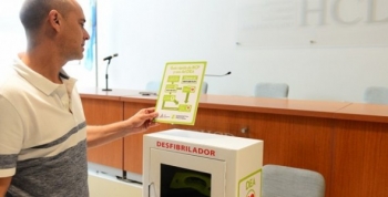 El HCD de San Fernando fue equipado con un desfibrilador y un kit de emergencias
