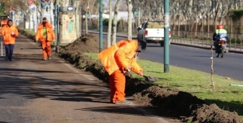 SAN ISIDRO RENUEVA EL PAVIMENTO DE AV. UNIDAD NACIONAL 