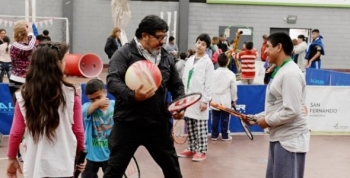 San Fernando realizó una jornada recreativa y deportiva para personas con discapacidad