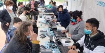 Con gran éxito, comenzó el operativo de DNI y documentación en San Fernando