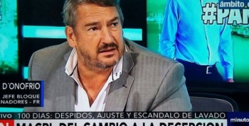 D'Onofrio sobre los Panamá Papers: Macri tiene un problema ético y lo tiene que explicar