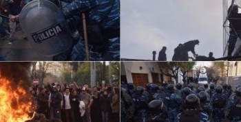 Violento desalojo y represión de la planta de PepsiCo en Florida