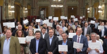 La Provincia entregó reconocimientos a empresas solidarias