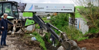 El Municipio de San Fernando entuba tramo del arroyo Fate y proyecta nueva calle