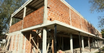Avanzan las obras de la nueva Escuela de Música y Danzas en José León Suárez