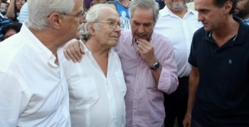 Katopodis, el Padre Pepe y Pérez Esquivel en La Carcova