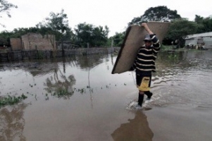 Más de 600 evacuados en la provincia de Entre Ríos por las intensas lluvias