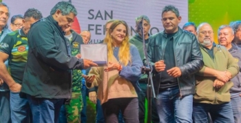 San Fernando homenajeó a Héroes de Malvinas con un acto y una vigilia