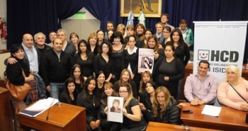 REPUDIARON EN SAN ISIDRO EL  FEMICIDIO Y LA VIOLENCIA  CONTRA LA MUJER