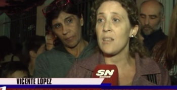 Protesta de alumnos y padres del Colegio La Salle por inseguridad