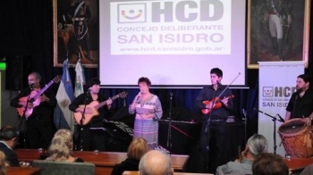 EL HCD DE SAN ISIDRO BRINDÓ UNA NOCHE DE PURO FOLKLORE
