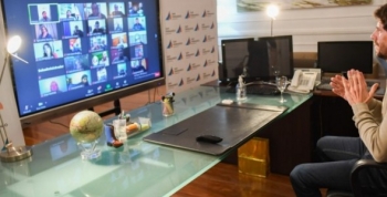 Juan Andreotti celebró por videoconferencia el Día del Fomentista con 50 instituciones sanfernandi