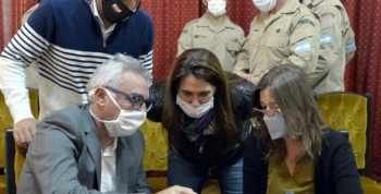 Tigre: La ministra Sabina Frederic supervisó controles por Covid-19 junto al intendente Julio Zamor