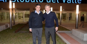 Jorge Macri y Rogelio Frigerio recorrieron las obras de la estación Aristóbulo del Valle