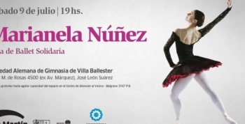 Nueva gala solidaria de Marianela Núñez en San Martín