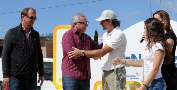 Julio Zamora presentó el inicio de las obras de una nueva red de gas en Benavídez