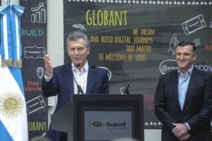 Macri anunció que Globant invertirá $1.200 millones y generará cinco mil empleos