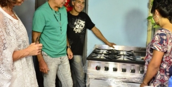 El Municipio donó cocina y mobiliario al merendero Huellitas de Guadalupe 